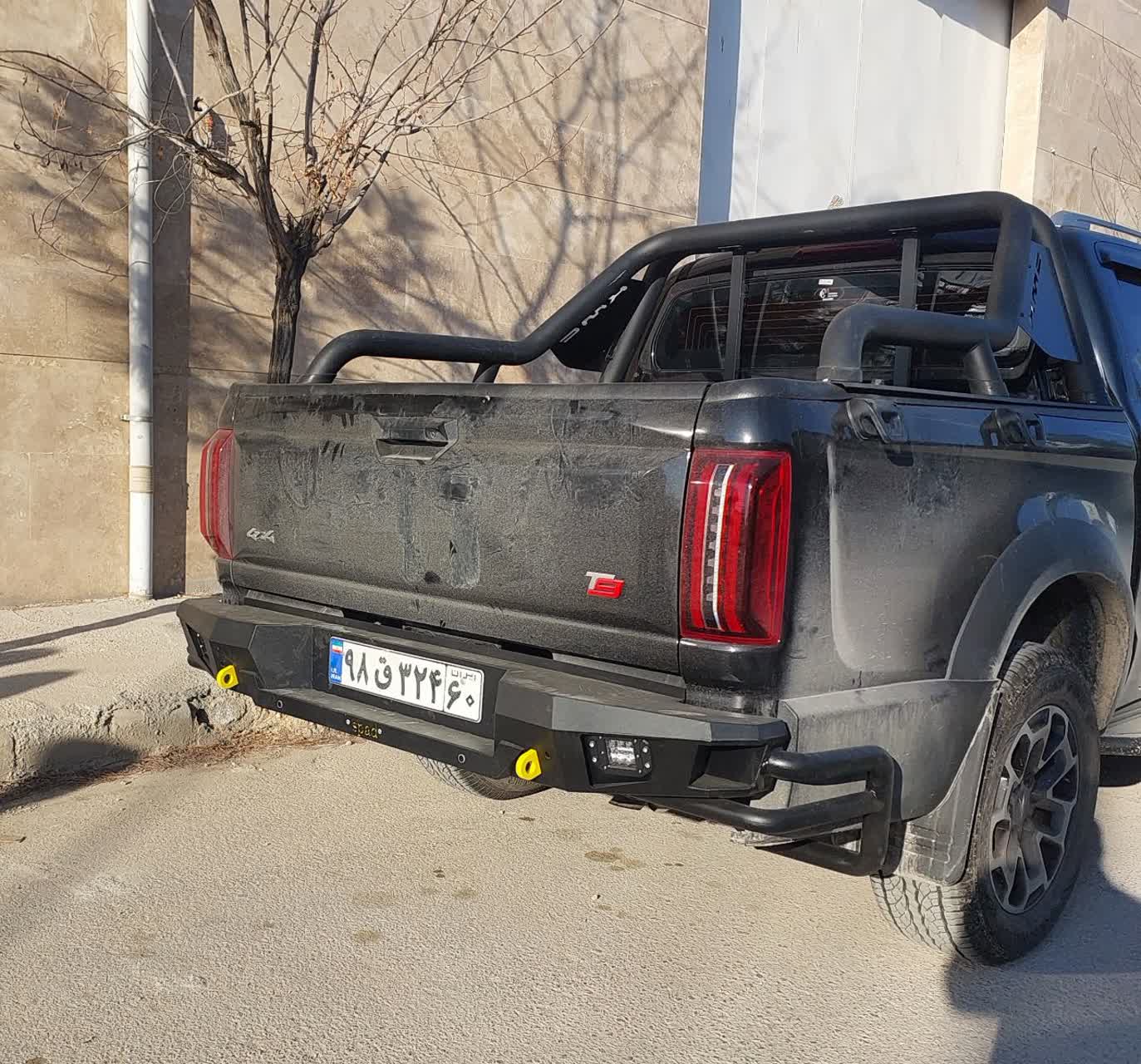 خرید سپر عقب آفرودی KMC T9، T8، فوتون، مکسوس، هایلوکس - اسپادصنعت